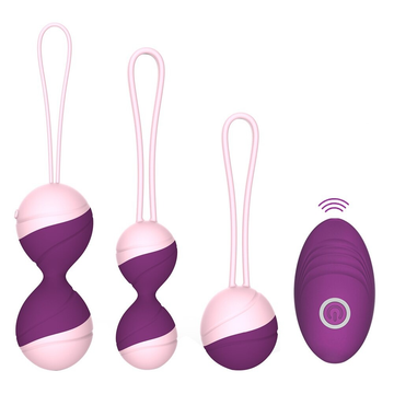 Wireless Remote Vaginal Kegel Balls / 10 Speed Vibrating Eggs / Adult Sex Toys for Women - EVE's SECRETS